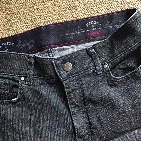 Black Denim, Riders by Lee Curvier - Size 12 / 32 - Picture 6 of 8